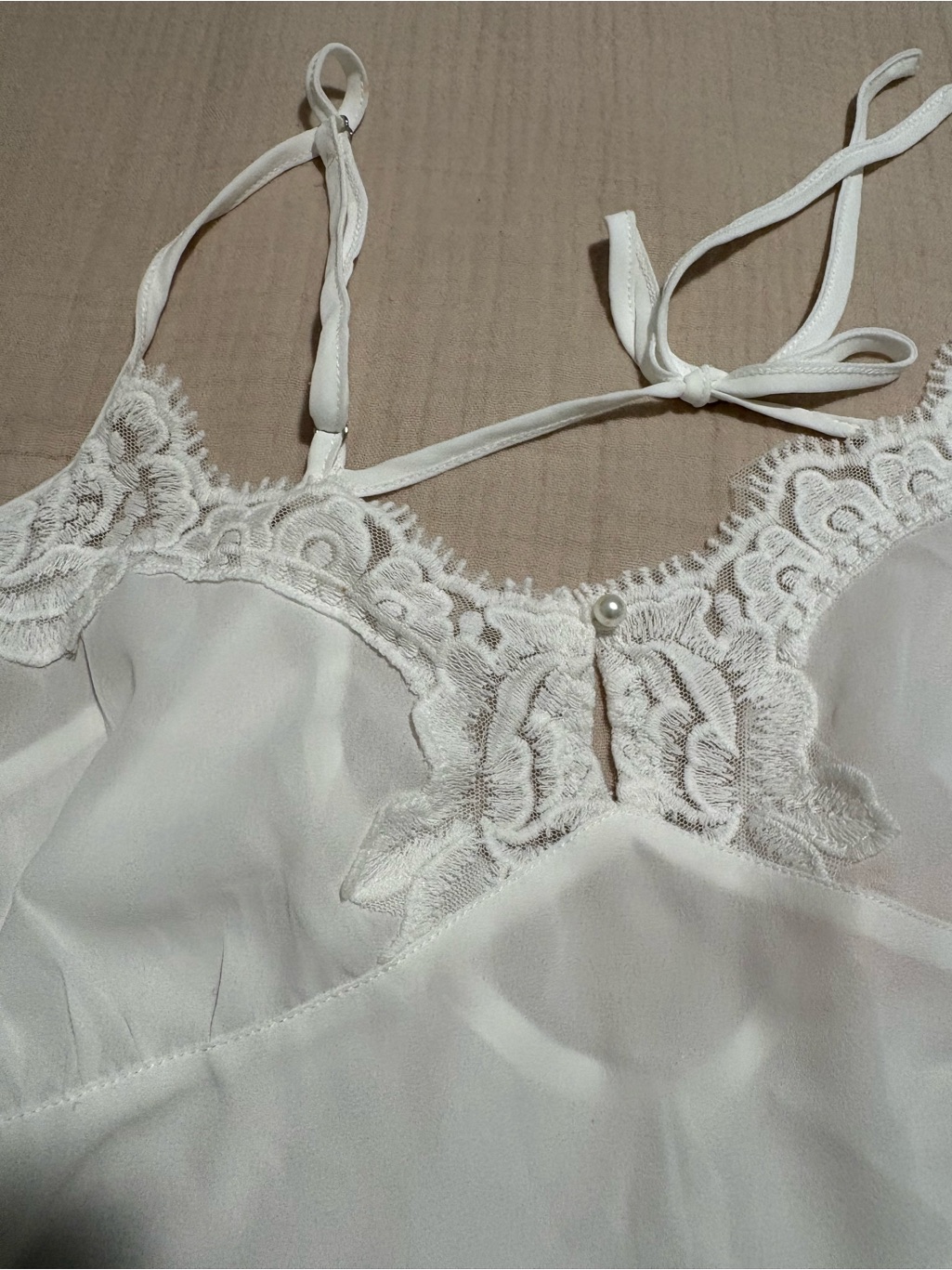 Homebodii White Valentina Cami Set — image 7 of 8